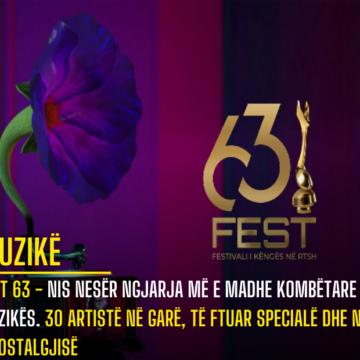 Fest 63 – Nis ngjarja më e madhe kombëtare e muzikës. 30 artistë në garë, të ftuar specialë dhe Nata e Nostalgjisë