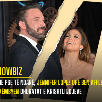 Edhe pse të ndarë, Jennifer Lopez dhe Ben Affleck shkëmbyen dhuratat e Krishtlindjeve