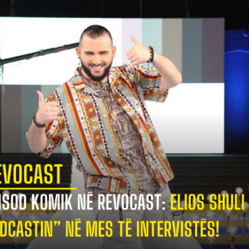 Episod komik në RevoCast: Elios Shuli “lë podcastin” në mes të intervistës!