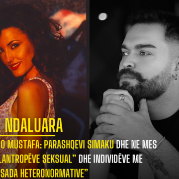 Aldo Mustafa: Parashqevi Simaku dhe ne mes “Filantropëve seksual” dhe individëve me “fasada heteronormative”