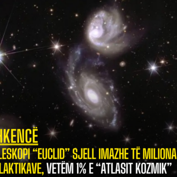 Teleskopi “Euclid” sjell imazhe të miliona galaktikave, vetëm 1% e “atlasit kozmik”