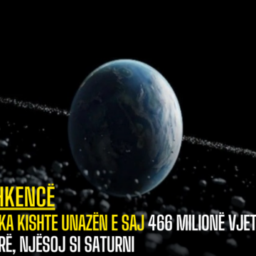 Toka kishte unazën e saj 466 milionë vjet më parë, njësoj si Saturni