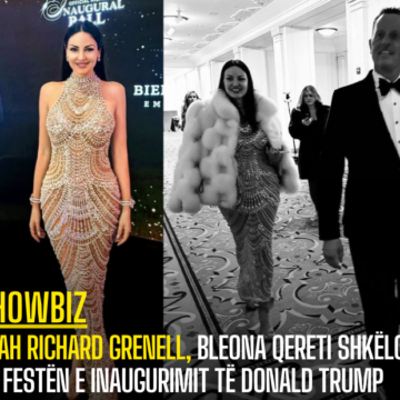 Krah Richard Grenell, Bleona Qereti shkëlqen në festën e inaugurimit të Donald Trump