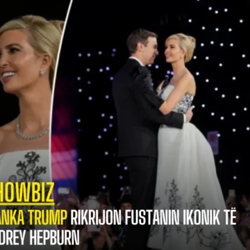 Ivanka Trump rikrijon fustanin ikonik të Audrey Hepburn