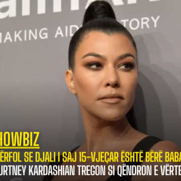 U përfol se djali i saj 15-vjeçar është bërë baba, Kourtney Kardashian tregon si qëndron e vërteta