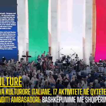 Java Kulturore Italiane, 17 aktivitete në qytete të vendit! Ambasadori: Bashkëpunime me Shqipërinë!