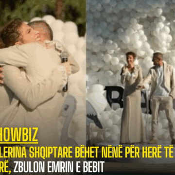 Balerina shqiptare bëhet nënë për herë të parë, zbulon emrin e bebit
