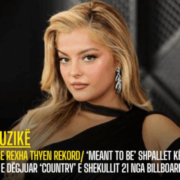 Bebe Rexha thyen rekord/ ‘Meant To Be’ shpallet kënga më e dëgjuar ‘country’ e shekullit 21 nga Billboard