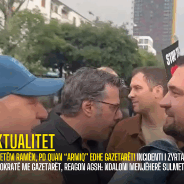 Jo vetëm Ramën, PD quan “armiq” edhe gazetarët! Incidenti i zyrtarëve demokratë me gazetarët, reagon AGSH: Ndaloni menjëherë sulmet