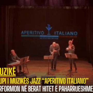 Grupi i muzikës jazz “Aperitivo Italiano” performon në Berat hitet e paharrueshme