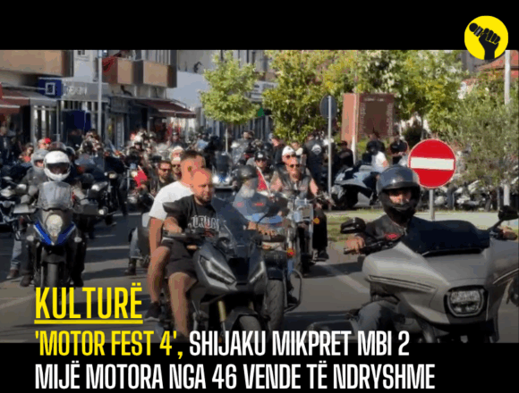 www.revokult.com - 2025-06-08T220442.507 ‘Motor Fest 4’, Shijaku mikpret mbi 2 mijë motora nga 46 vende të ndryshme