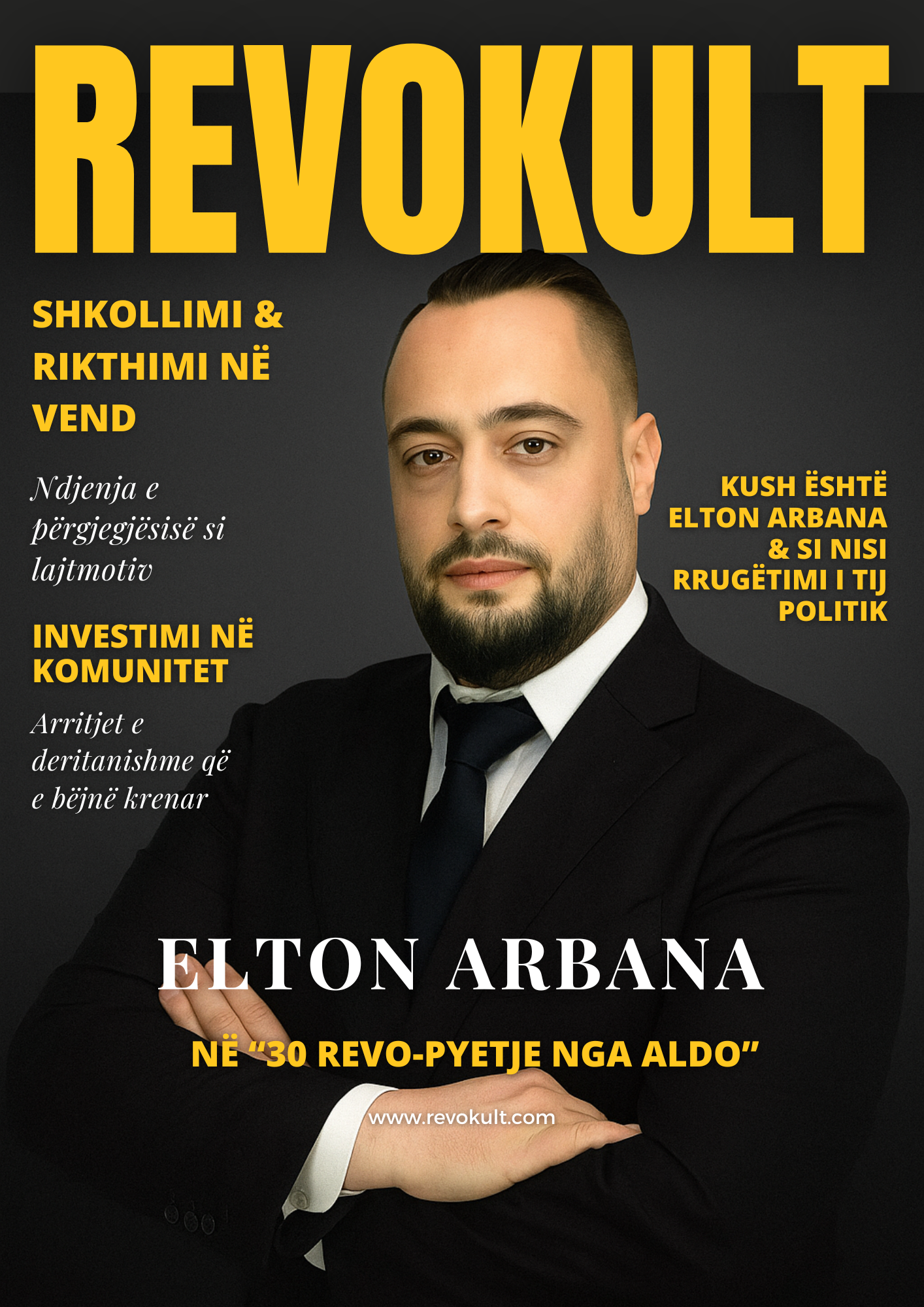 Elton Arbana në “30 Revo-pyetje nga Aldo”