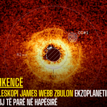 Teleskopi James Webb zbulon ekzoplanetin e tij të parë në hapësirë