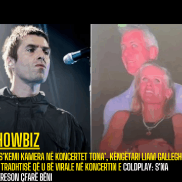 ‘Ne s’kemi kamera në koncertet tona’, këngëtari Liam Gallegher pas tradhtisë që u bë virale në koncertin e Coldplay: S’na intereson çfarë bëni