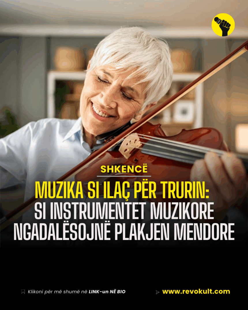 Muzika si ilaç për trurin: Si instrumentet muzikore ngadalësojnë plakjen mendore
