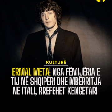 Nga fëmijëria e tij në Shqipëri, rënia e regjimit komunist dhe mbërritja në Itali, rrëfehet këngëtari Ermal Meta: Nuk mund të dëgjoje muzikë të huaj