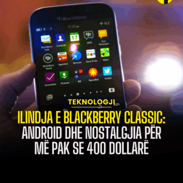 Lindja e BlackBerry Classic: Android dhe nostalgjia për më pak se 400 dollarë