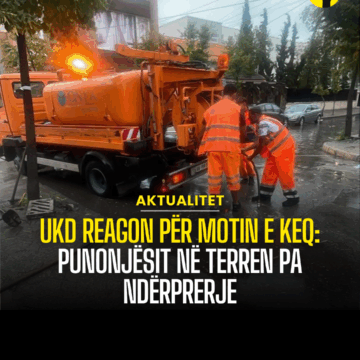 UKD reagon për motin e keq: Punonjësit në terren pa ndërprerje
