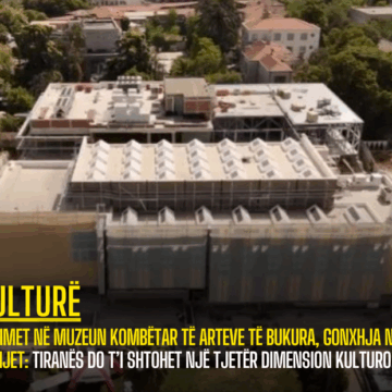 Punimet në Muzeun Kombëtar të Arteve të Bukura, Gonxhja ndan pamjet: Tiranës do t’i shtohet një tjetër dimension kulturor