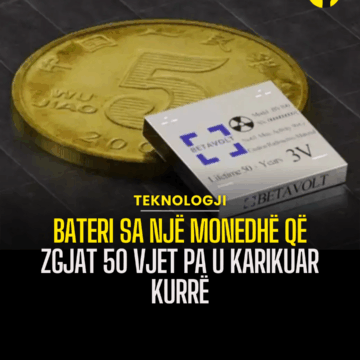 Bateri sa një monedhë që zgjat 50 vjet pa u karikuar kurrë