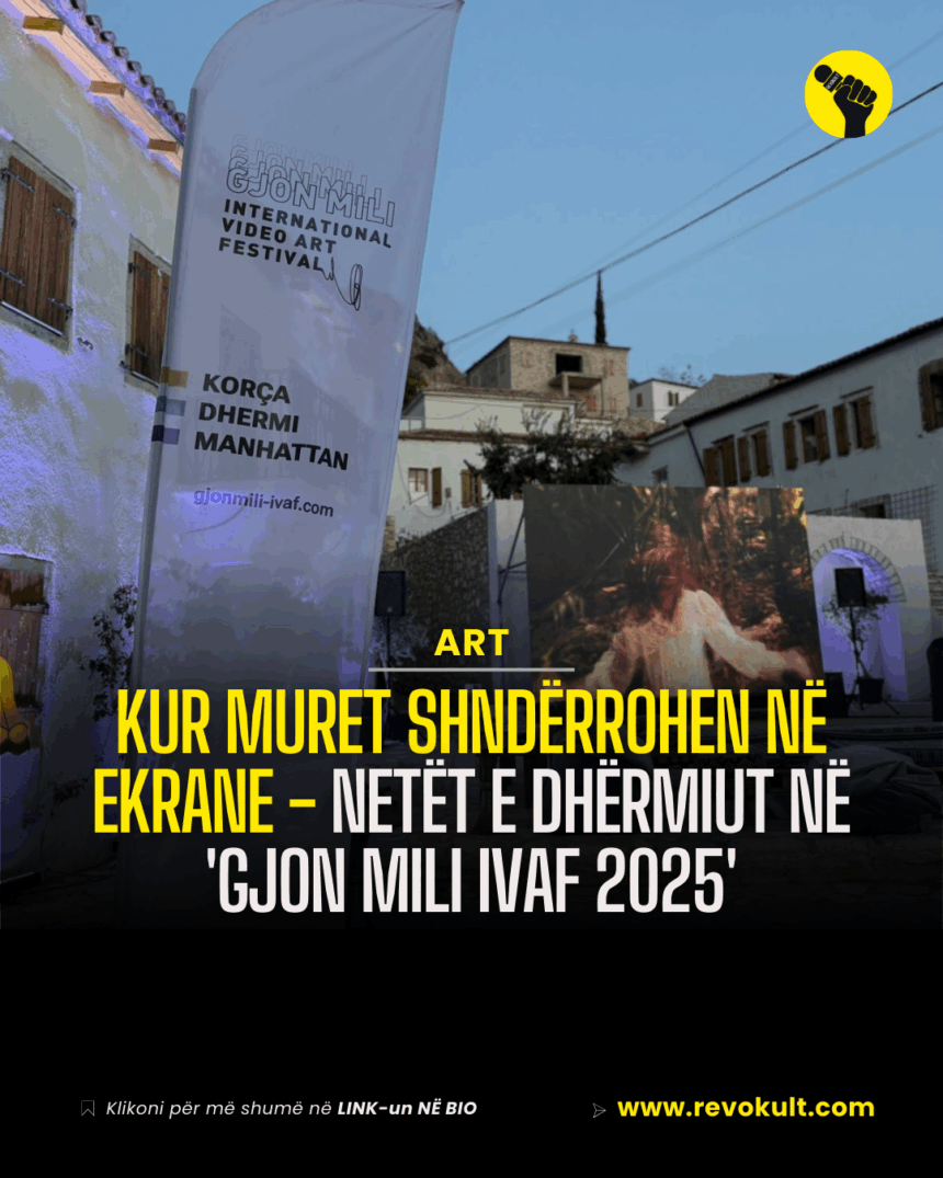 Kur muret shndërrohen në ekrane – Netët e Dhërmiut në ‘Gjon Mili Ivaf 2025’