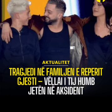 Tragjedi në familjen e reperit Gjesti, vëllai i tij humb jetën në aksident