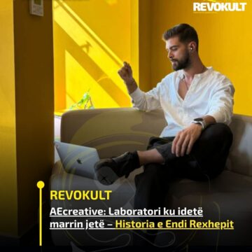AEcreative: Laboratori ku idetë marrin jetë – historia e Endi Rexhepit