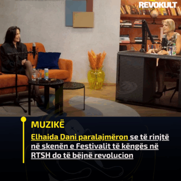 Elhaida Dani paralajmëron se të rinjtë në skenën e Festivalit të këngës në RTSH do të bëjnë revolucion