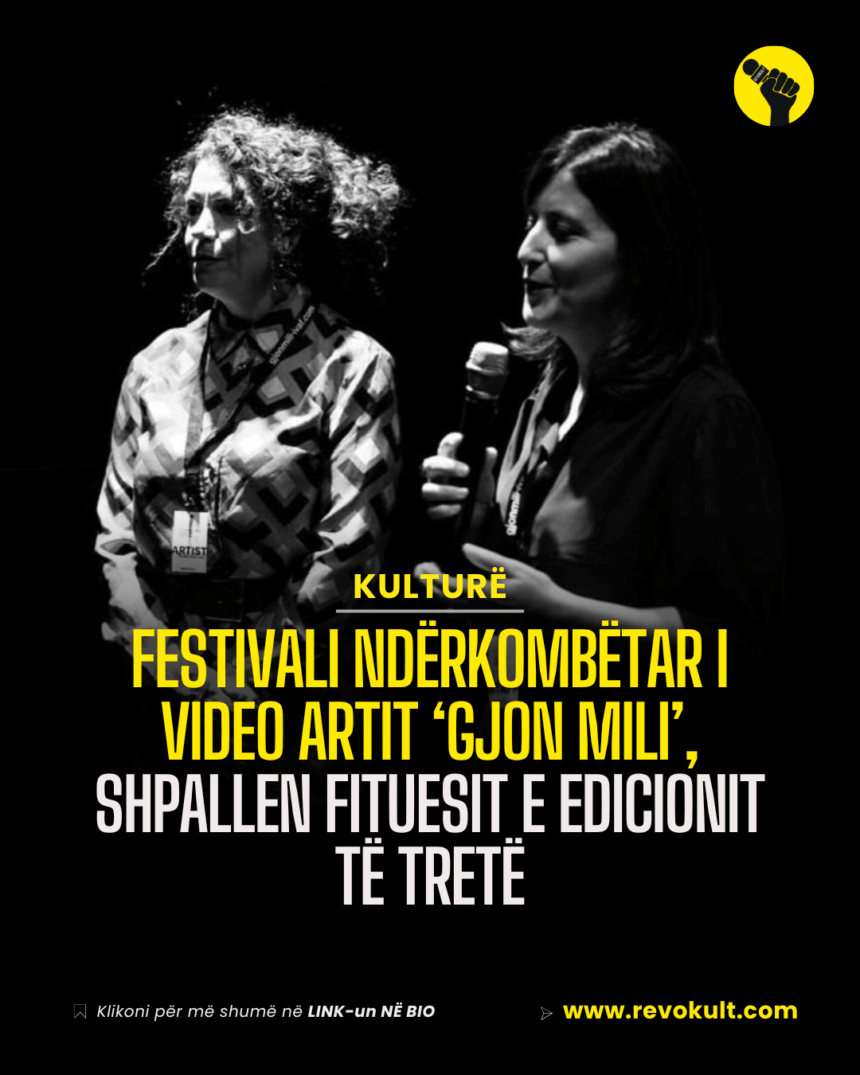 Festivali Ndërkombëtar i Video Artit ‘Gjon Mili’, shpallen fituesit e Edicionit të Tretë