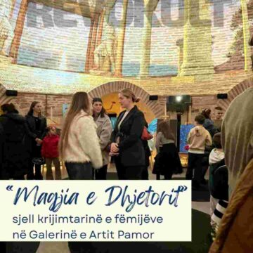 “Magjia e Dhjetorit” sjell krijimtarinë e fëmijëve në Galerinë e Artit Pamor