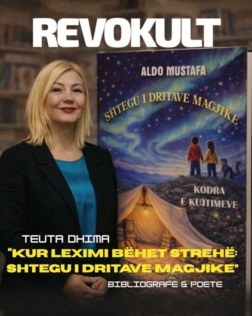 “Kur leximi bëhet strehë: Shtegu i dritave magjike” nga Teuta Dhima