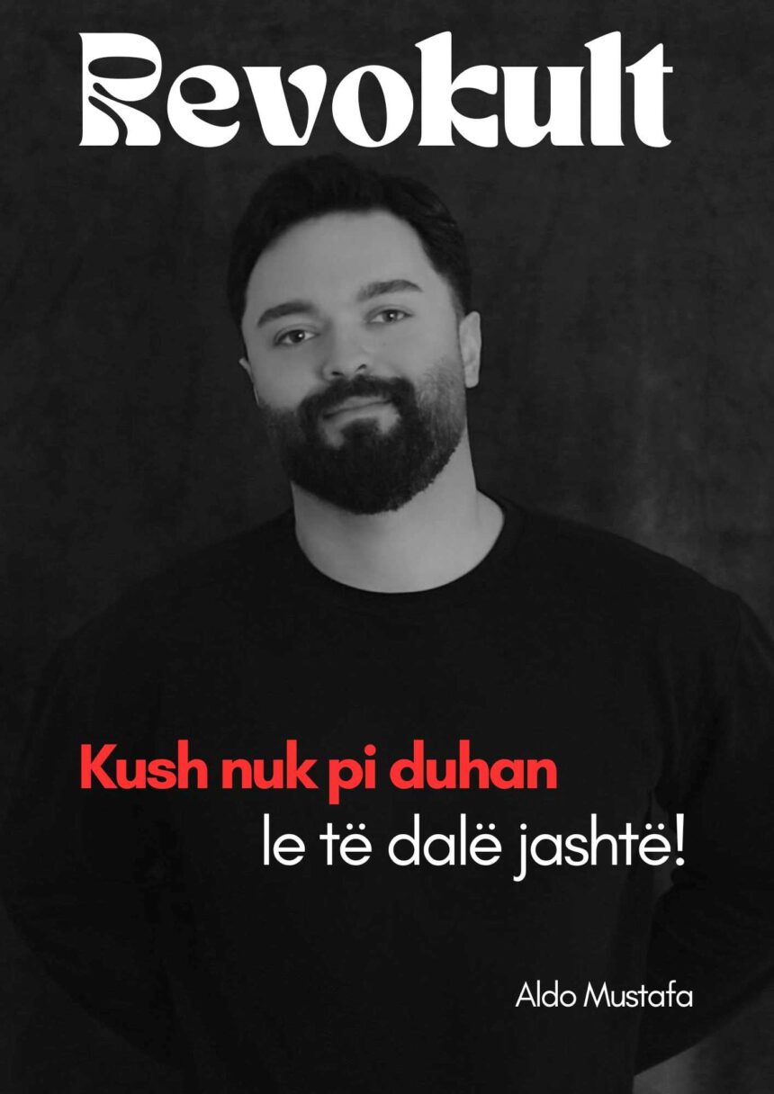 Aldo Mustafa: Kush nuk pi duhan, le të dalë jashtë!