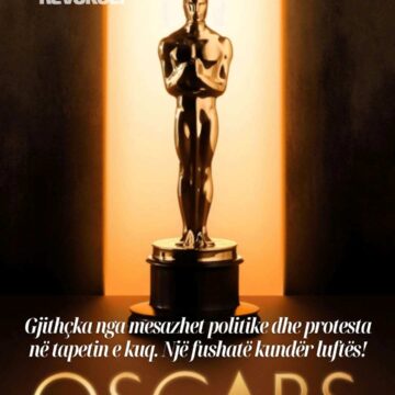 1erherherh Ceremonia e 98-të e Oscars & gjithçka nga mesazhet politike dhe protesta në tapetin e kuq. Një fushatë kundër luftës!