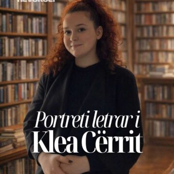 Portreti letrar i Klea Cërrit