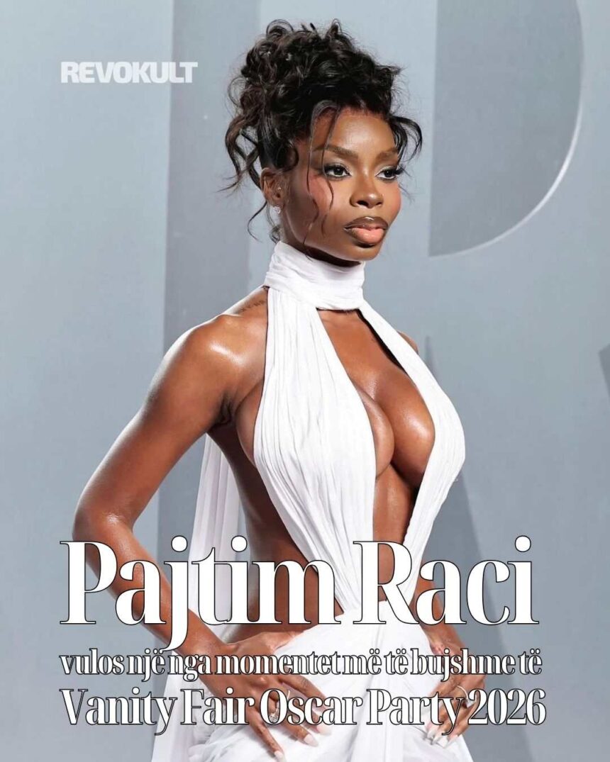 Intervista Ekskluzive – Nga Kosova në tapetin më të famshëm të Hollywood-it: Pajtim Raci vulos një nga momentet më të bujshme të Vanity Fair Oscar Party 2026.
