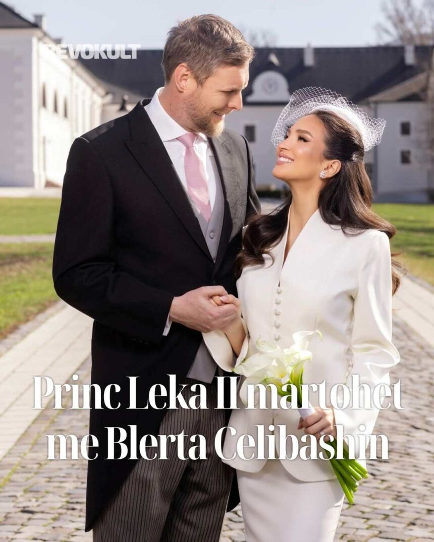 wetwtt Princ Leka II martohet me Blerta Celibashin
