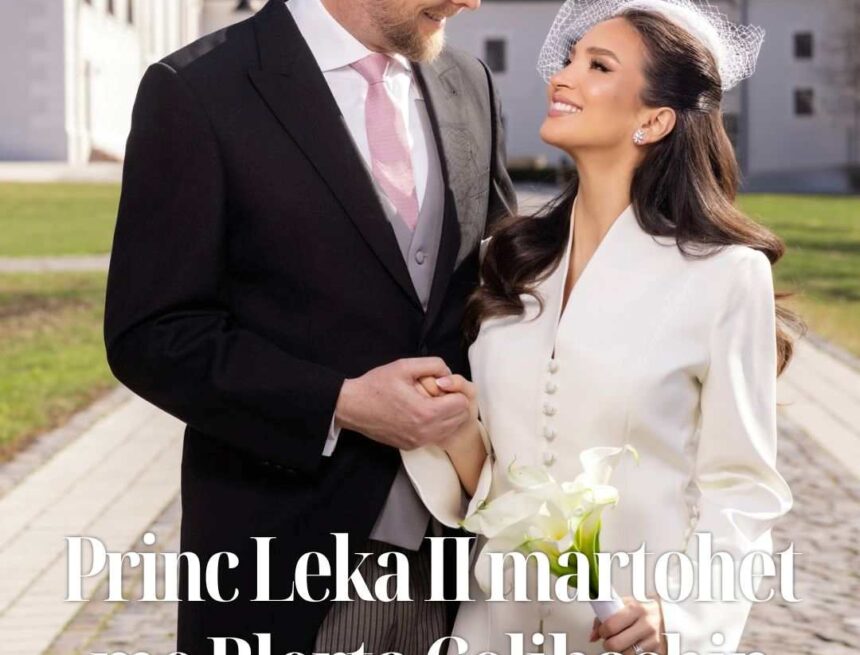 wetwtt Princ Leka II martohet me Blerta Celibashin