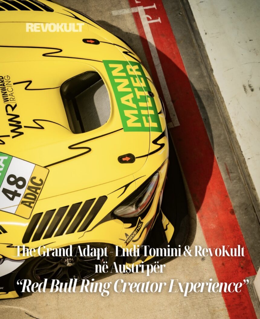 The Grand Adapt – Endi Tomini dhe RevoKult në Austri për “Red Bull Ring Creator Experience”