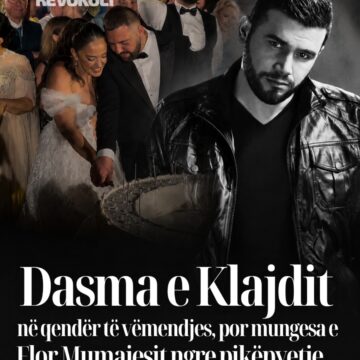 Dasma e Klajdit në qendër të vëmendjes, por mungesa e Flor Mumajesit ngre pikëpyetje…