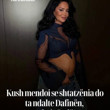 IMG_5337 Kush mendoi se shtatzënia do ta ndalte Dafinën, gaboi rëndë!