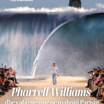Pharrell Williams dhe vala gjigante që mahniti Parisin