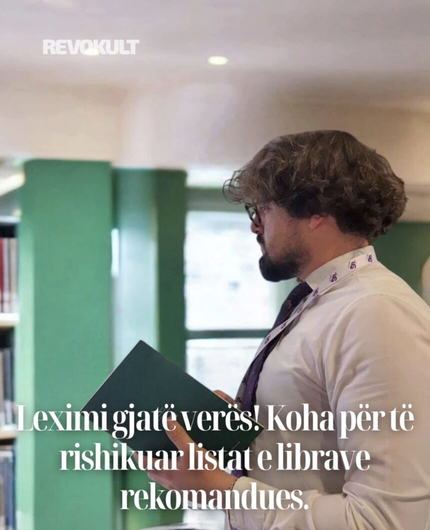 Screenshot Leximi gjatë verës! Koha për të rishikuar listat e librave rekomandues.