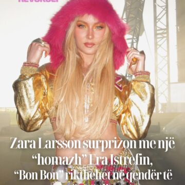 Screenshot Zara Larsson surprizon me një “homazh” Era Istrefin, “Bon Bon” rikthehet në qendër të vëmendjes