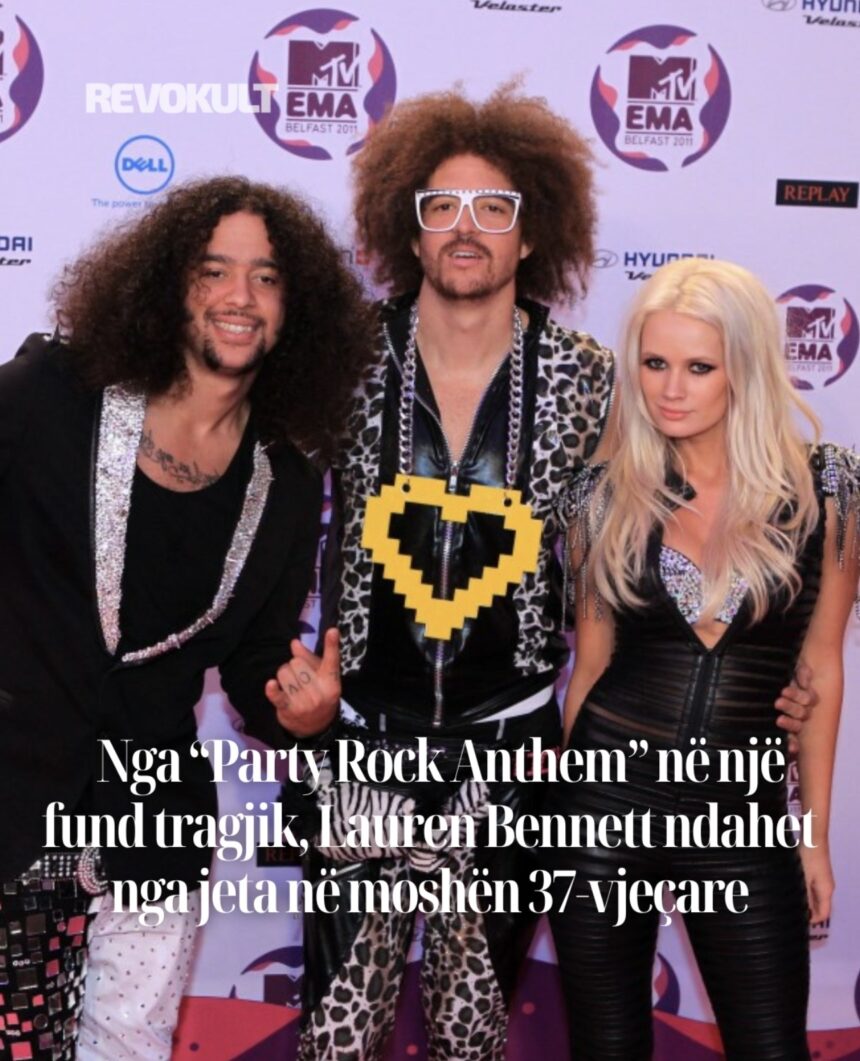 Screenshot Nga “Party Rock Anthem” në një fund tragjik, Lauren Bennett ndahet nga jeta në moshën 37-vjeçare