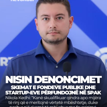 RevoKult - 1 NISIN DENONCIMET! Nikola Kedhi: Kanë skualifikuar të rinj që meritojnë mbështetje, duke ngritur një skemë të mbushur me favorizime.”