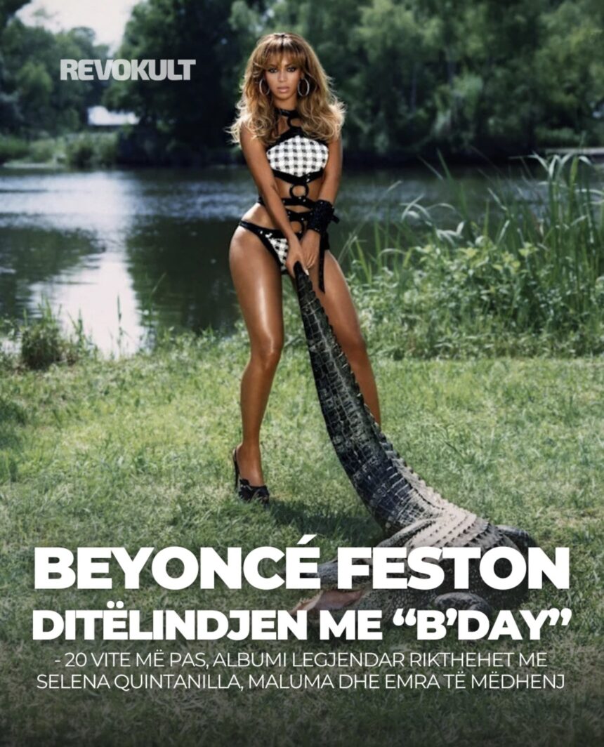 Screenshot BEYONCÉ FESTON DITËLINDJEN ME “B’DAY” – Album & emra surprizë