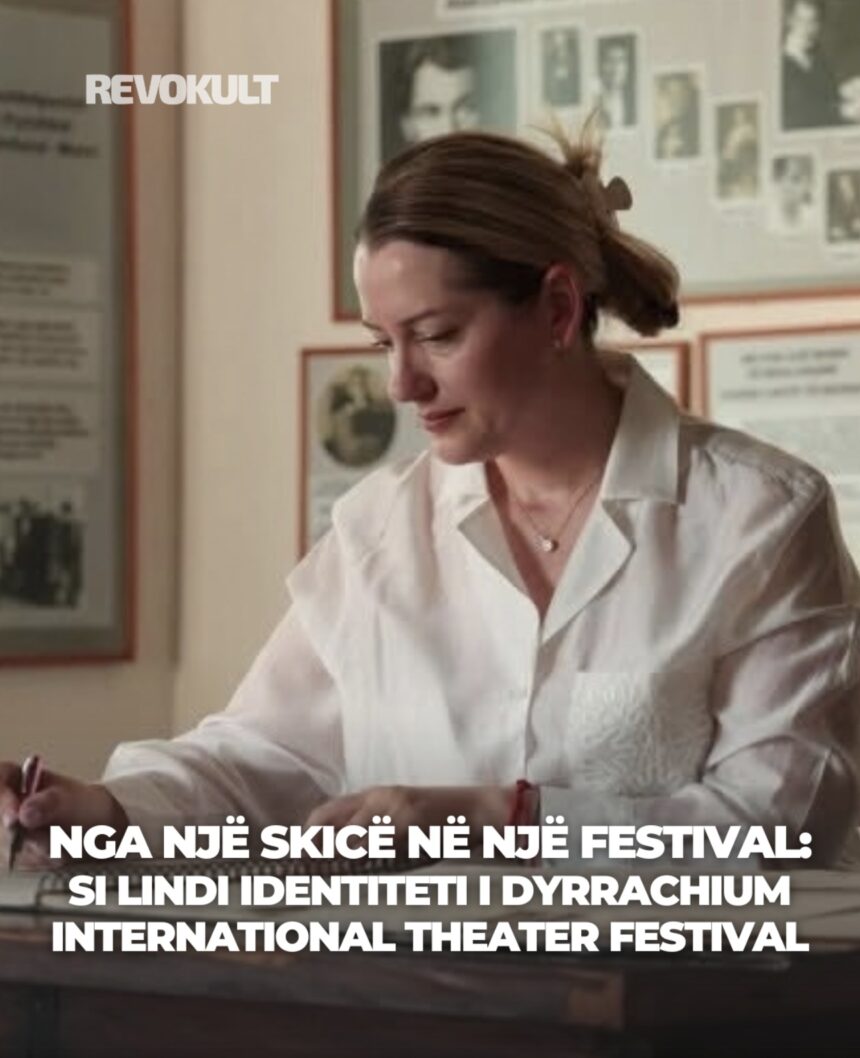Screenshot Nga një skicë në një festival: Si lindi identiteti i Dyrrachium International Theater Festival