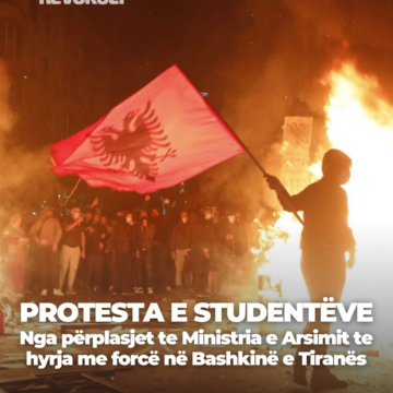 Copy of Revo - 1 Protesta e studentëve në Tiranë: Nga përplasjet te Ministria e Arsimit te hyrja me forcë në bashki