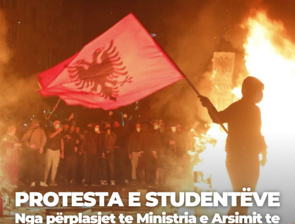 Copy of Revo - 1 Protesta e studentëve në Tiranë: Nga përplasjet te Ministria e Arsimit te hyrja me forcë në bashki